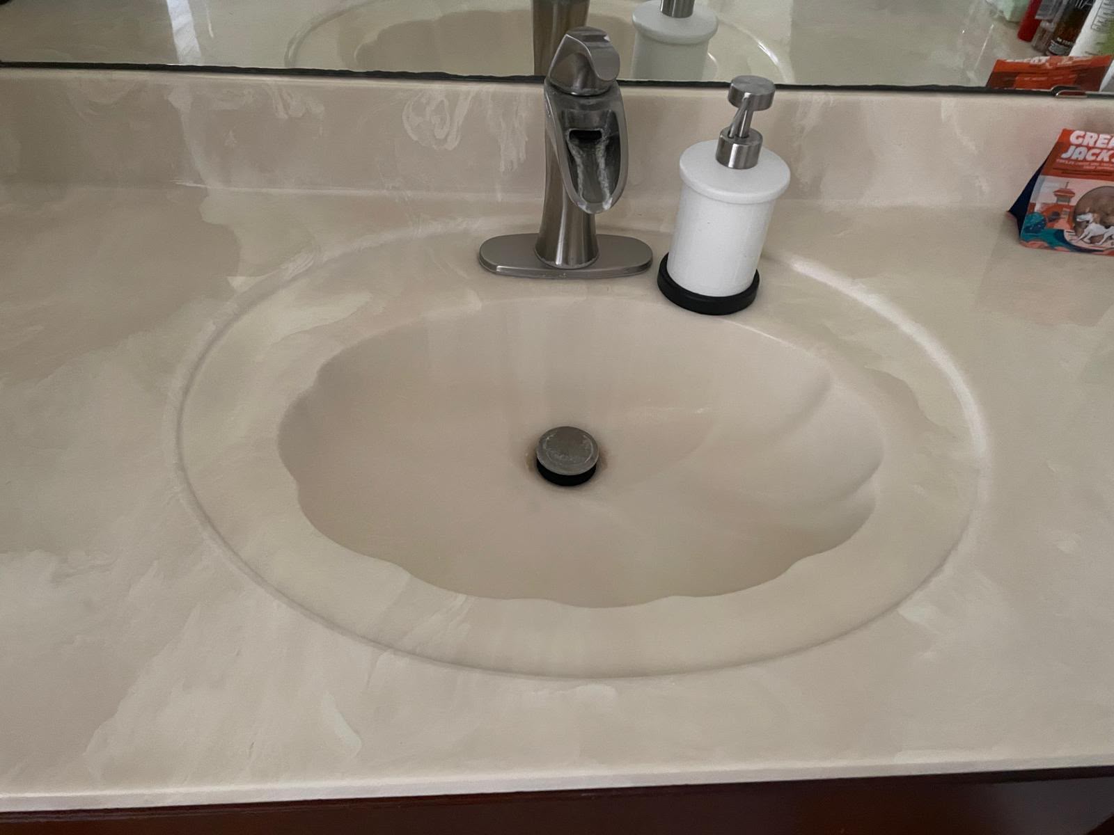 Bathroom Sink Detail completed by FAB HOME CARE in Massachusetts