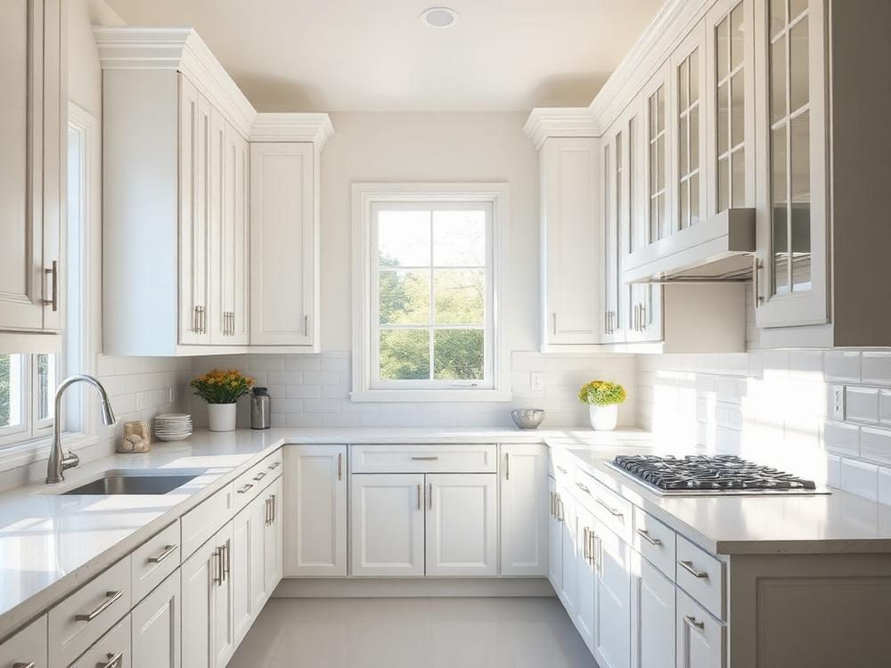 Freshly cleaned kitchen by FAB HOME CARE in Westborough MA